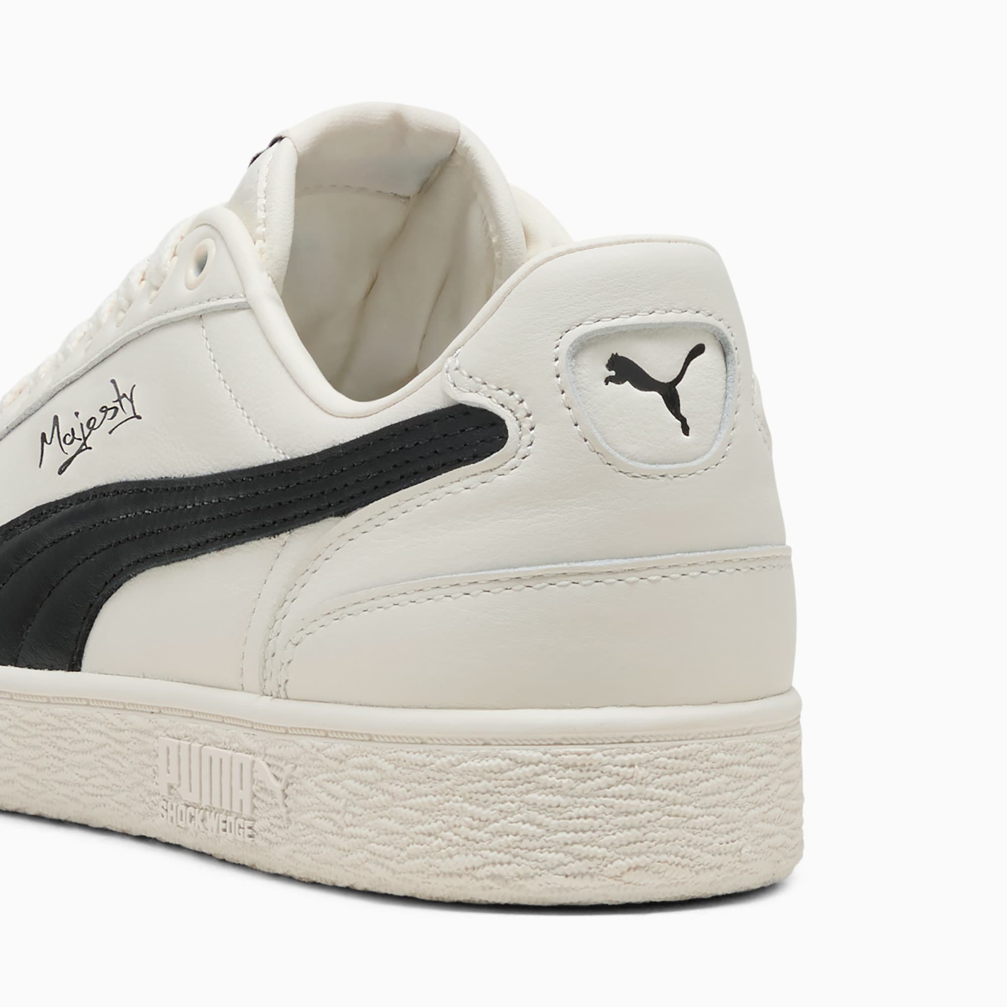 Majesty Sneakers Unisex - Warm White-PUMA Black
