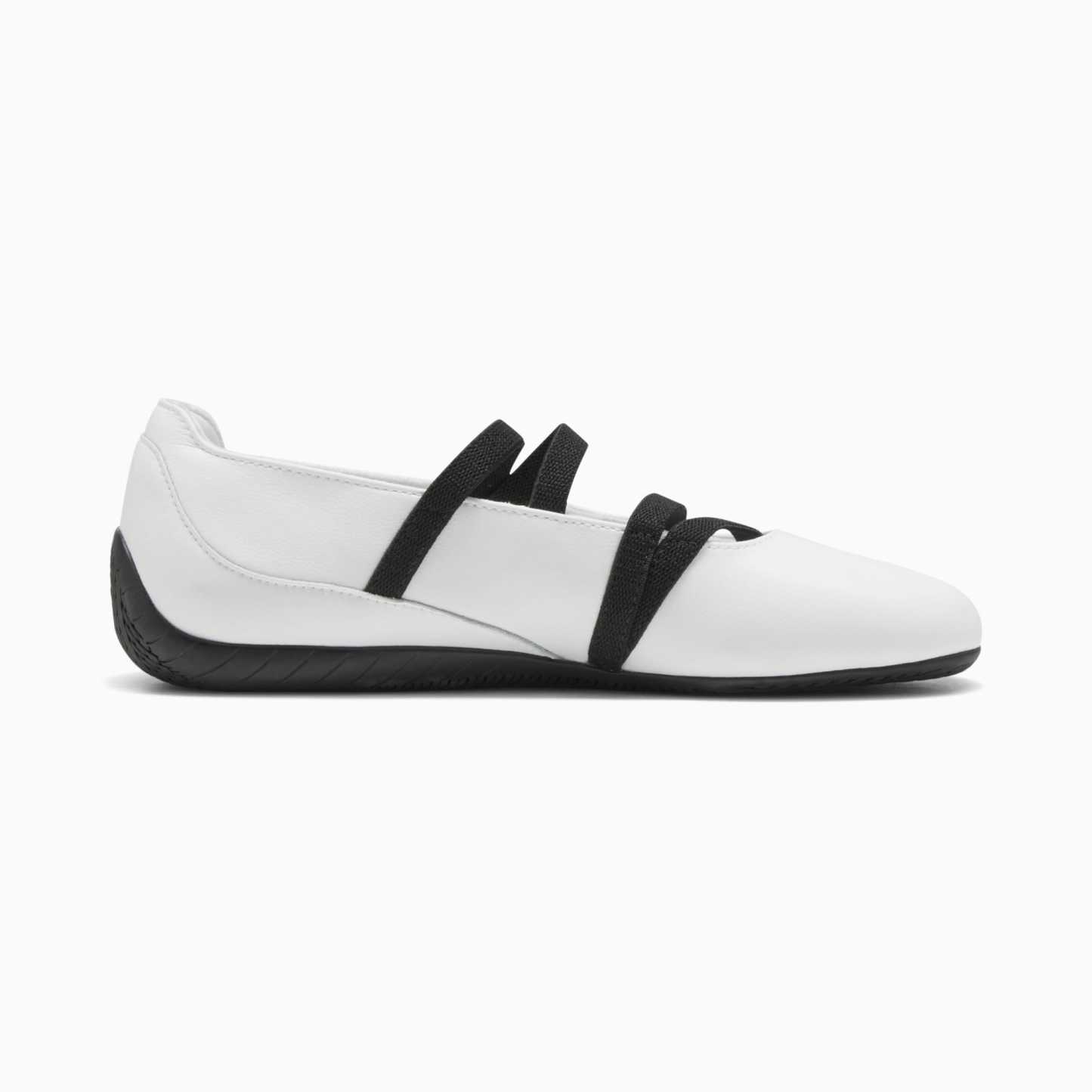 Speedcat Ballet Lederschuhe Damen - PUMA White-PUMA White-PUMA Black