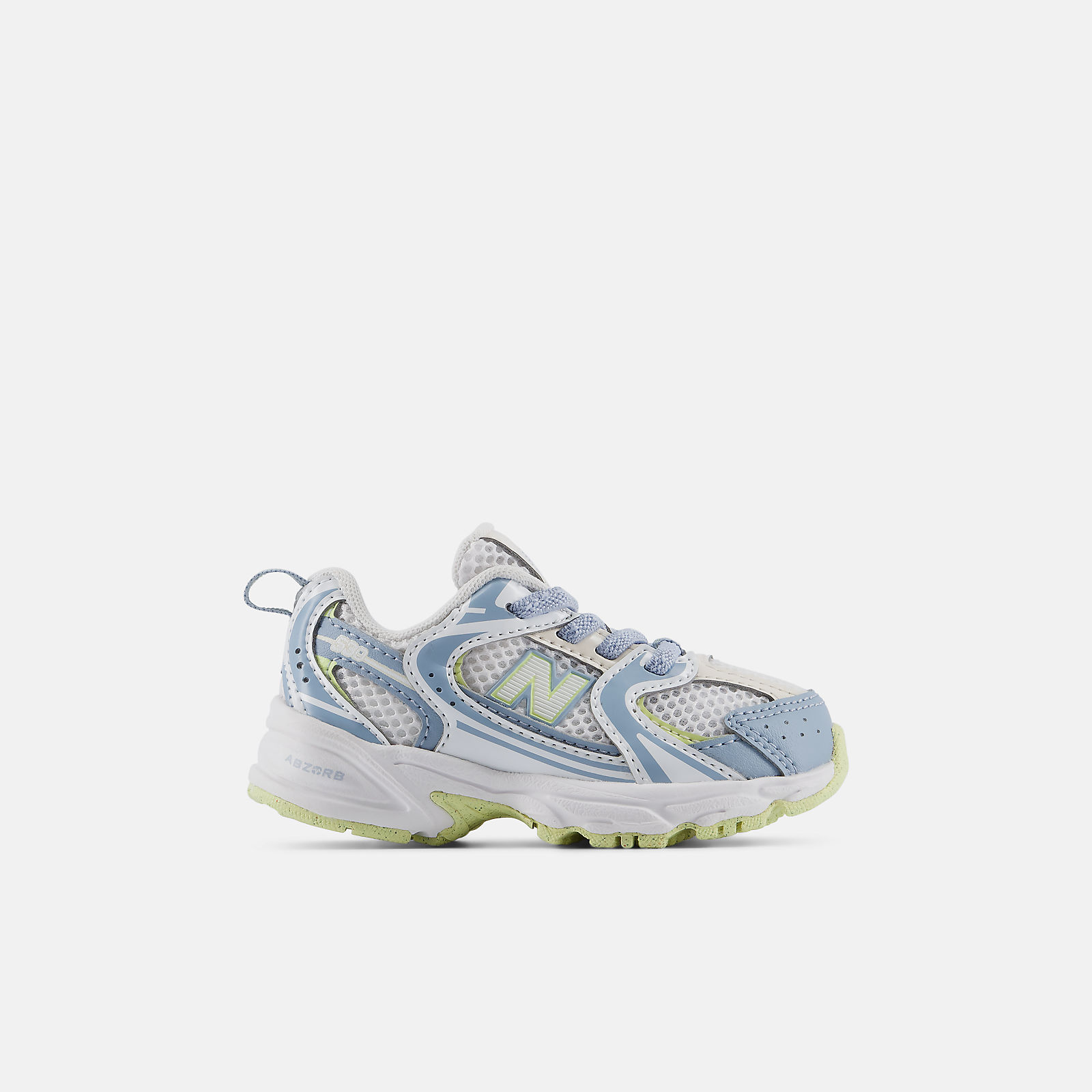 New Balance 530 BUNGEE LACE - LIGHT ARCTIC GREY con WHITE - I53068I