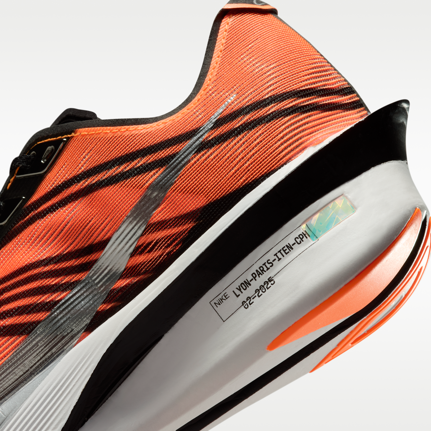 Vaporfly 4 x DISTANCE - Total Orange/Μαύρο/Λευκό/Metallic Silver - 8
