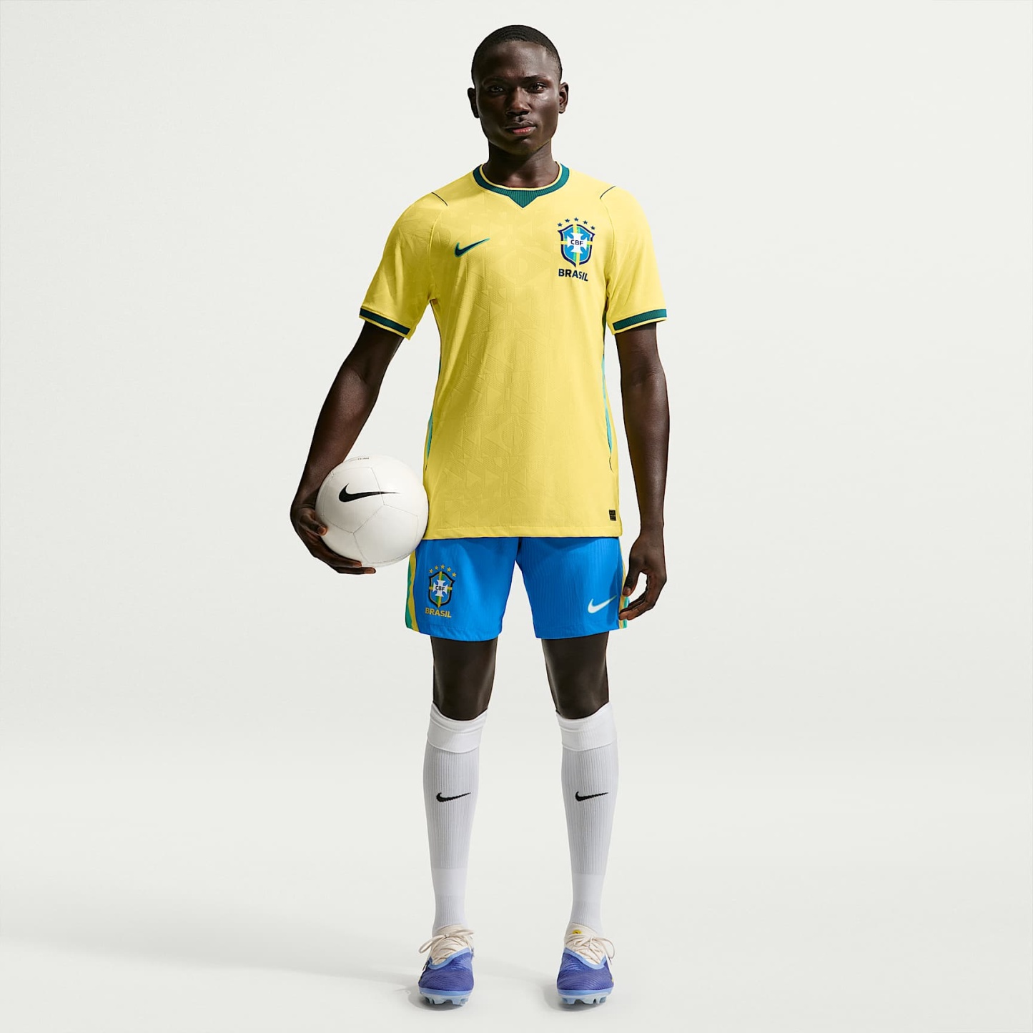 Brasilianische Nationalmannschaft 2026 Match Home - Brasilianische Nationalmannschaft 2026 Match Home Nike Aero-FIT Fußballtrikot (Herren)