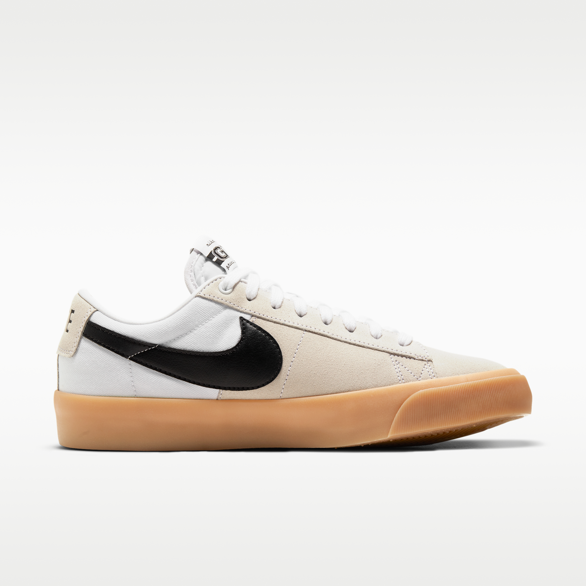Nike SB Zoom Blazer Low Pro GT - Λευκό/Λευκό/Λευκό/Μαύρο - 3
