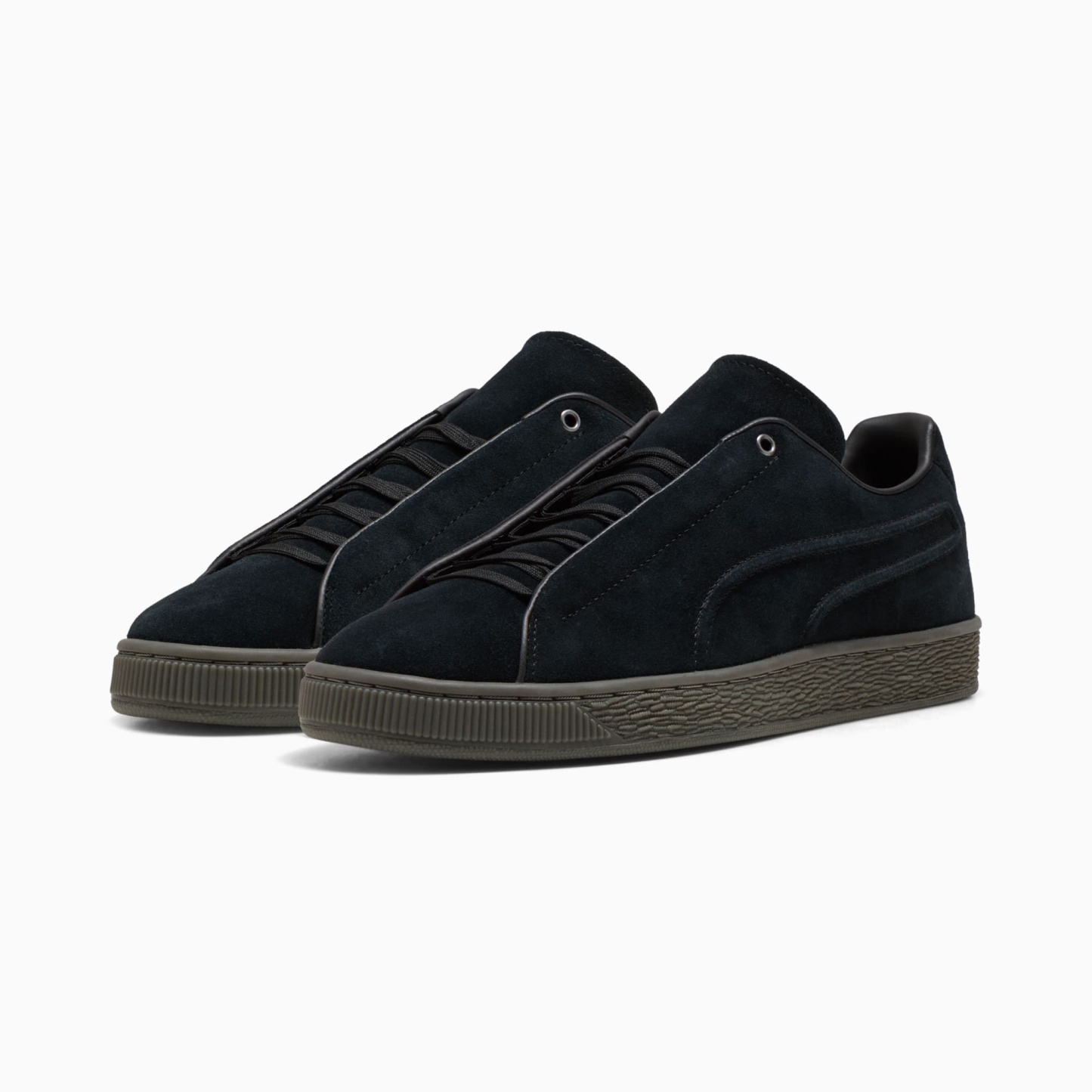 Suede Modern Sneakers Unisex - PUMA Black-Gum