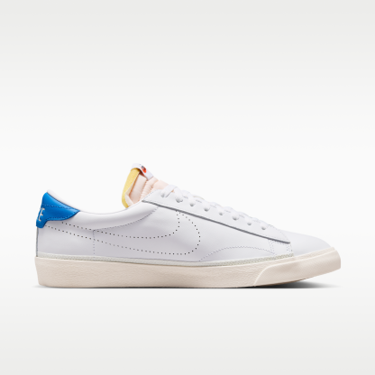 Nike Tennis Classic - Λευκό/Light Photo Blue/Team Orange/Λευκό - 3
