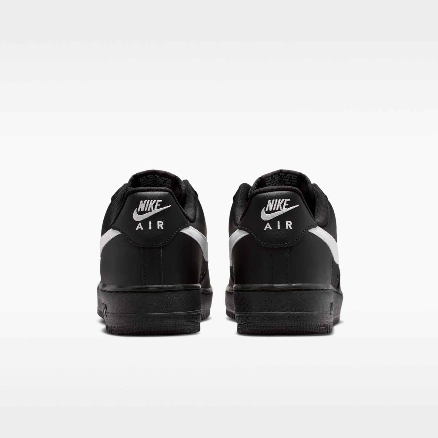 Nike Air Force 1 '07 LV8 - Μαύρο/Μαύρο/Λευκό - 6
