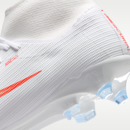 Nike Mercurial Superfly 11 Academy - Λευκό/Bright Crimson/Blur (IO1485-100) - 9