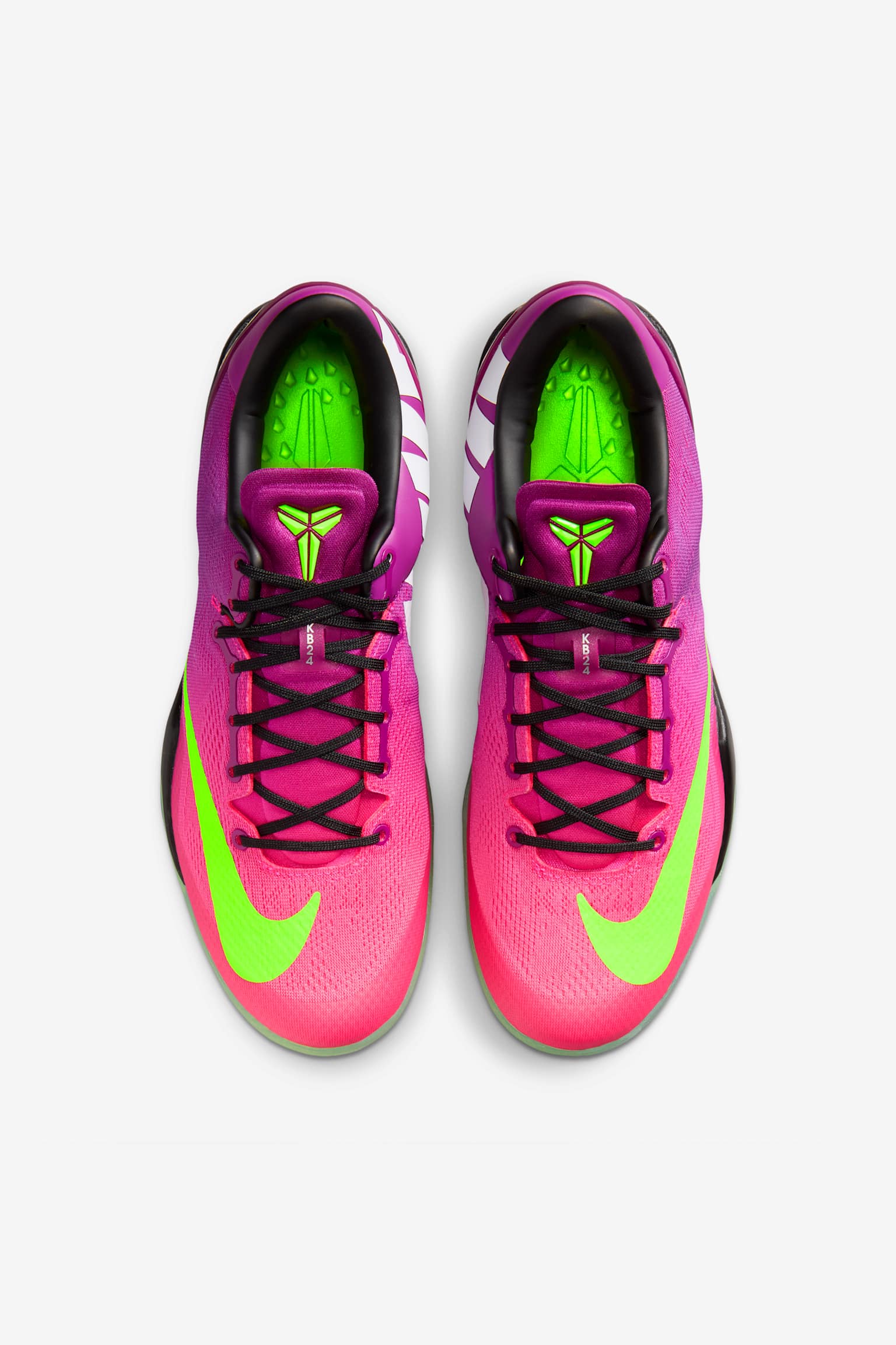 Kobe 8 Protro "Mambacurial" - Red Plum/Pink Flash/Electric Green - 5