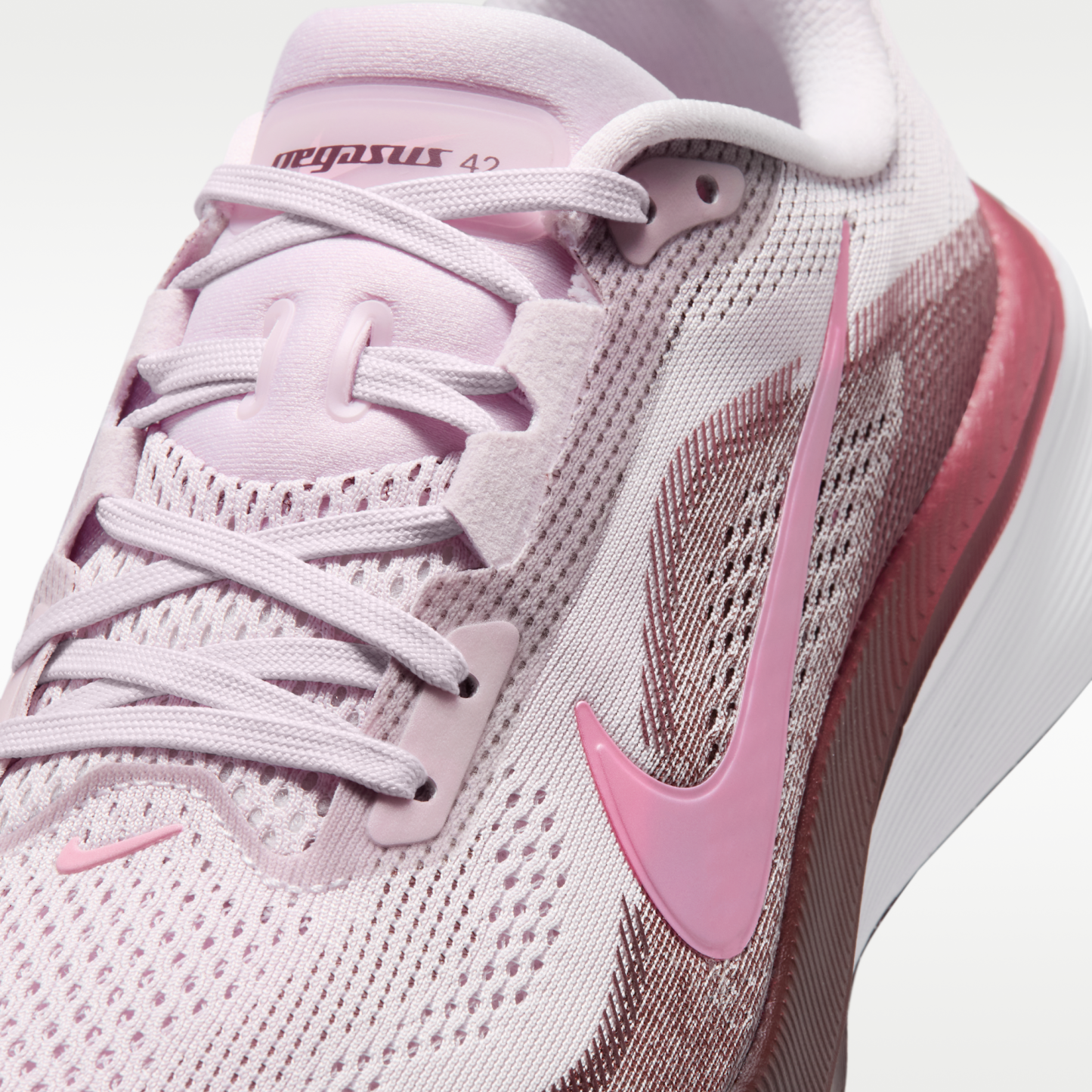 Nike Pegasus 42 - Bleached Lilac/Mystic Dates/Pink Smoke/Pink Rise - 7