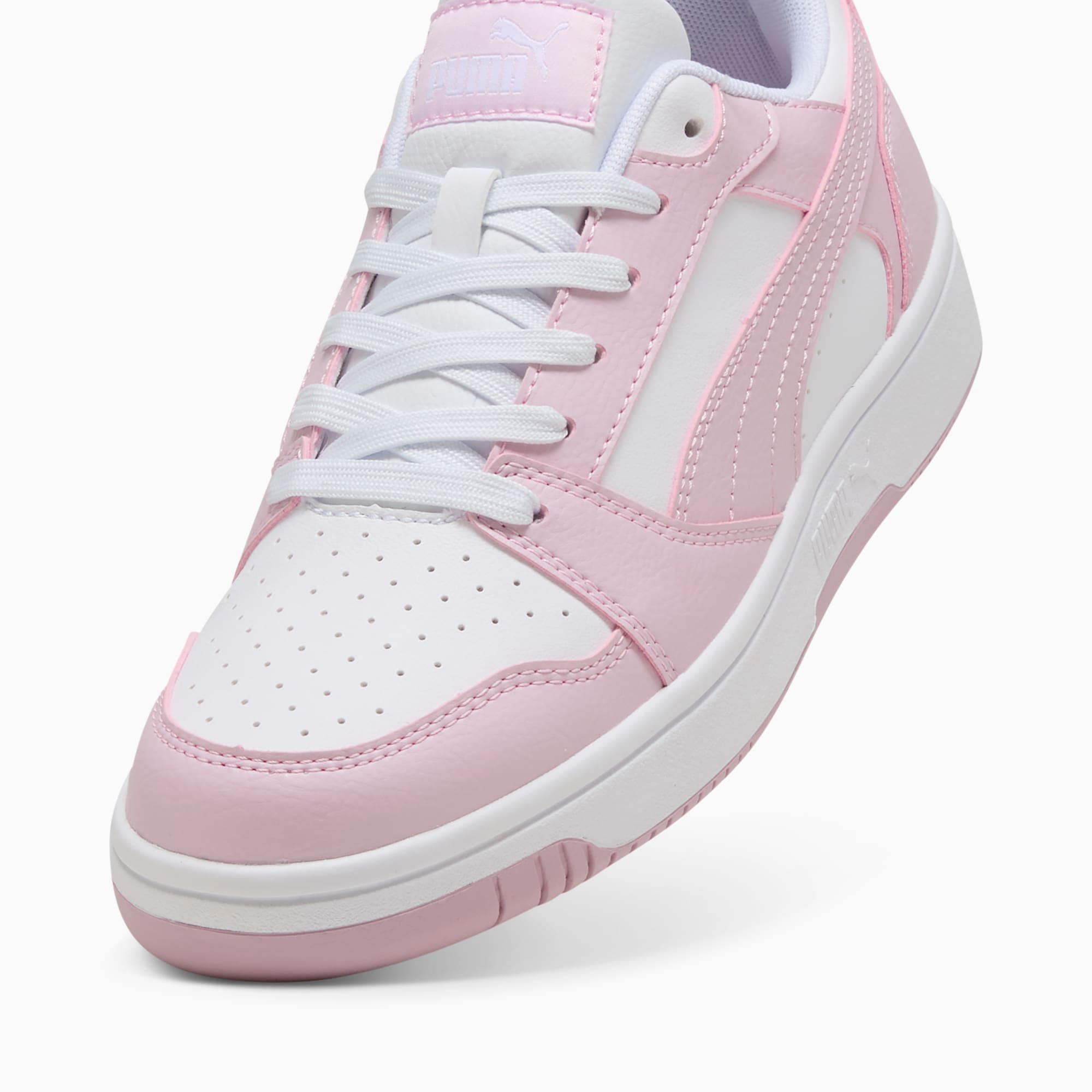 Rebound V6 Low Sneakers - PUMA White-Rose Mauve