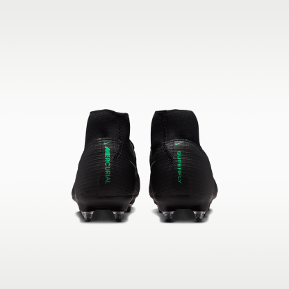 Nike Mercurial Superfly 11 Academy - Μαύρο/Μαύρο/Illusion Green (IO1492-001) - 6