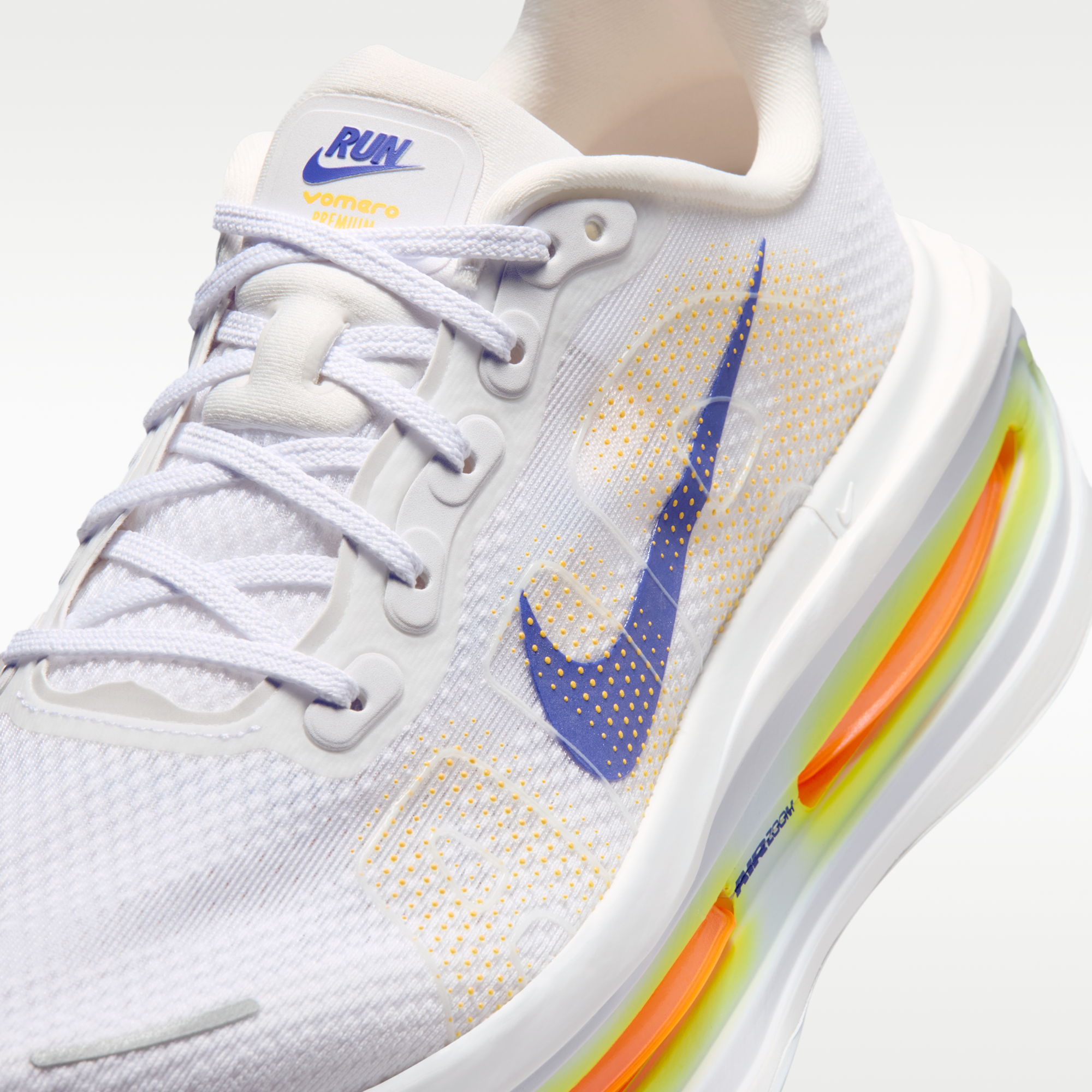 Nike Vomero Premium - Λευκό/Total Orange/Laser Orange/Lapis - 7