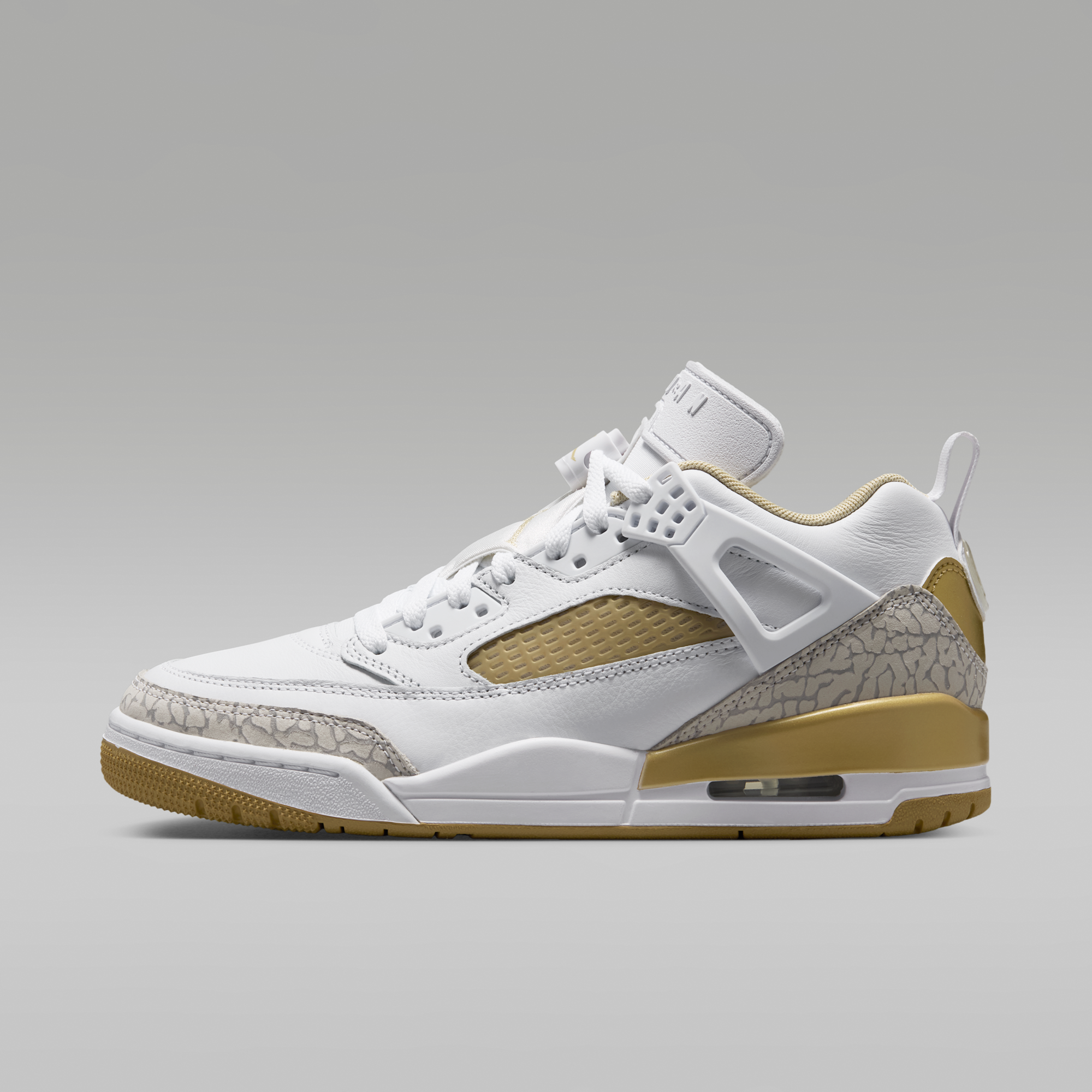 Jordan Spizike Low - Λευκό/Neutral Grey/Team Gold/Metallic Gold - 1
