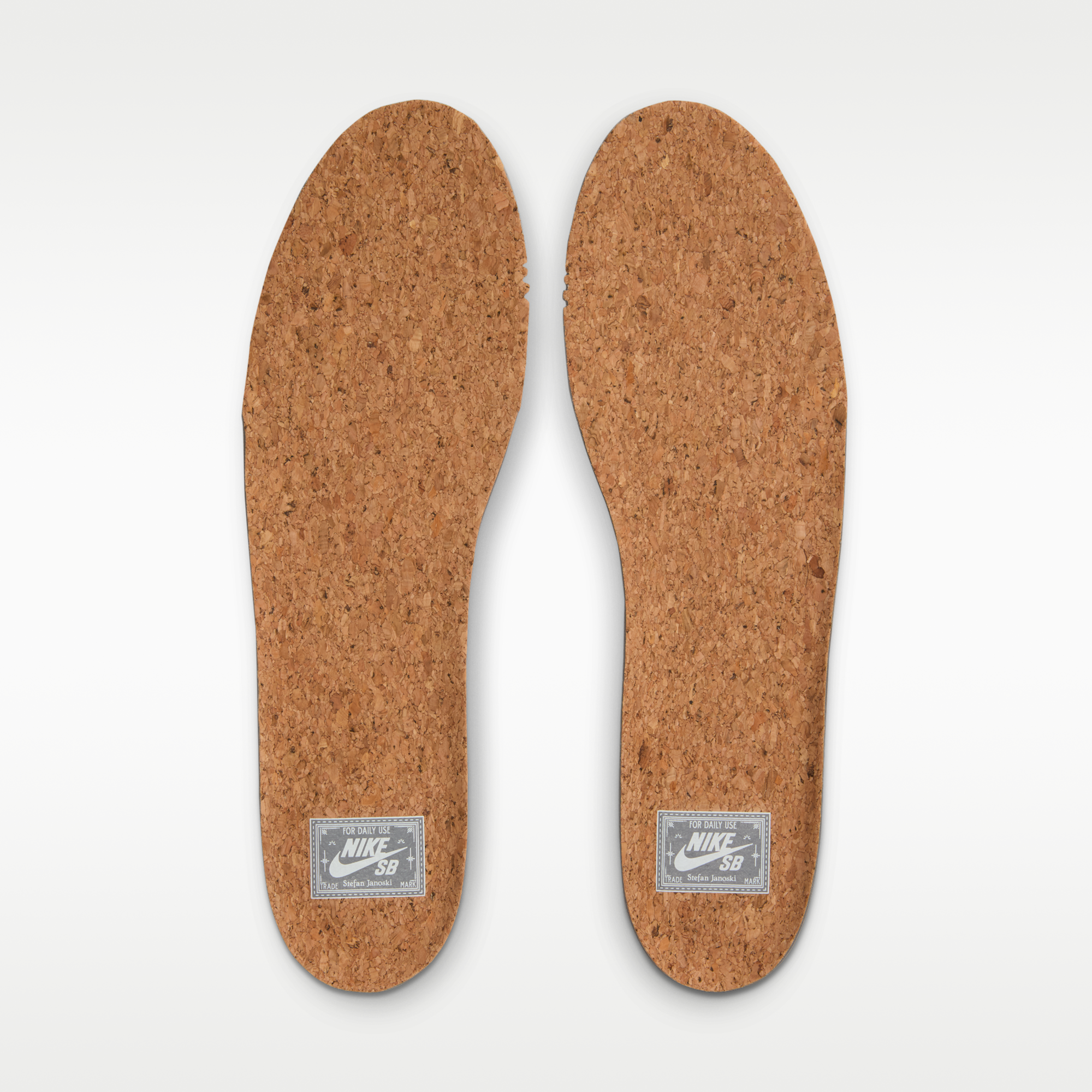 Nike SB Zoom Janoski OG+ - Cool Grey/Cool Grey/Gum Light Brown/Λευκό - 9