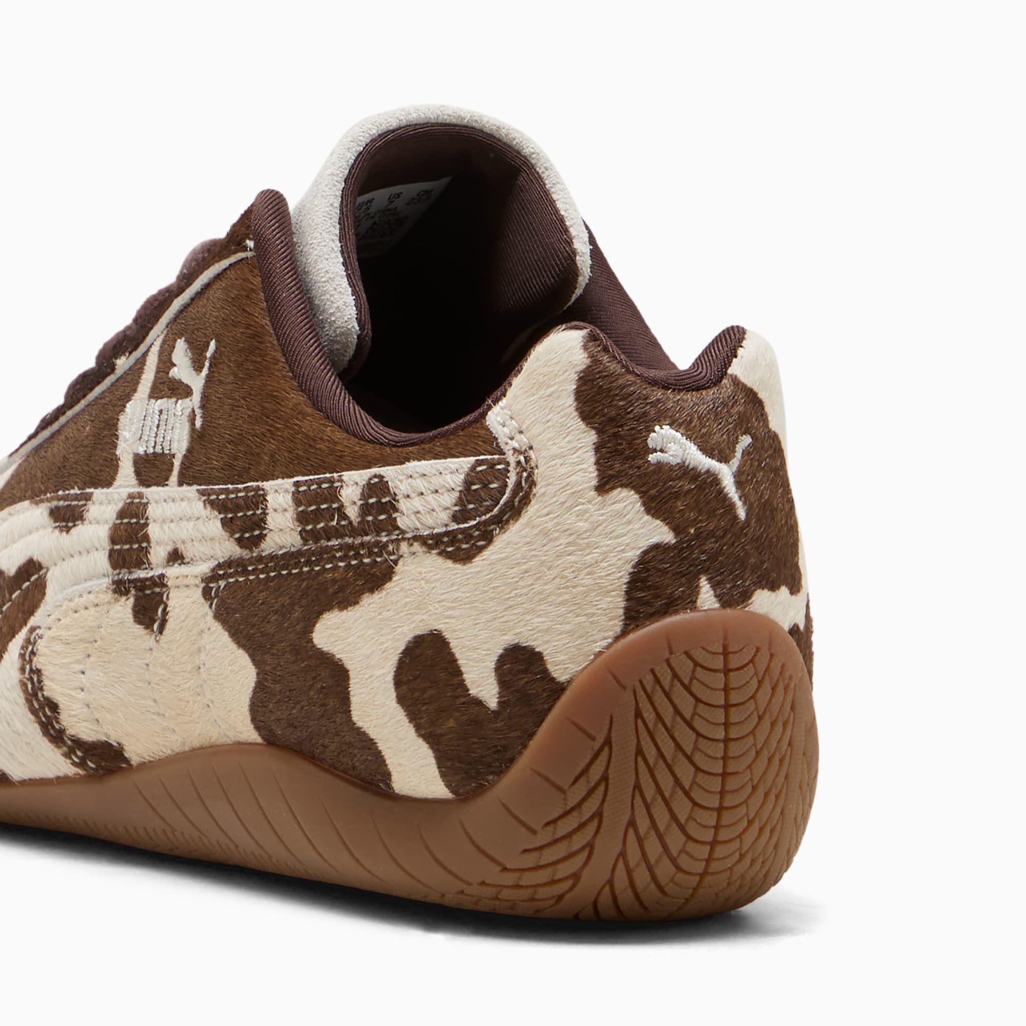 Speedcat Cow Print Sneakers Damen - Chocolate Brown-Gum