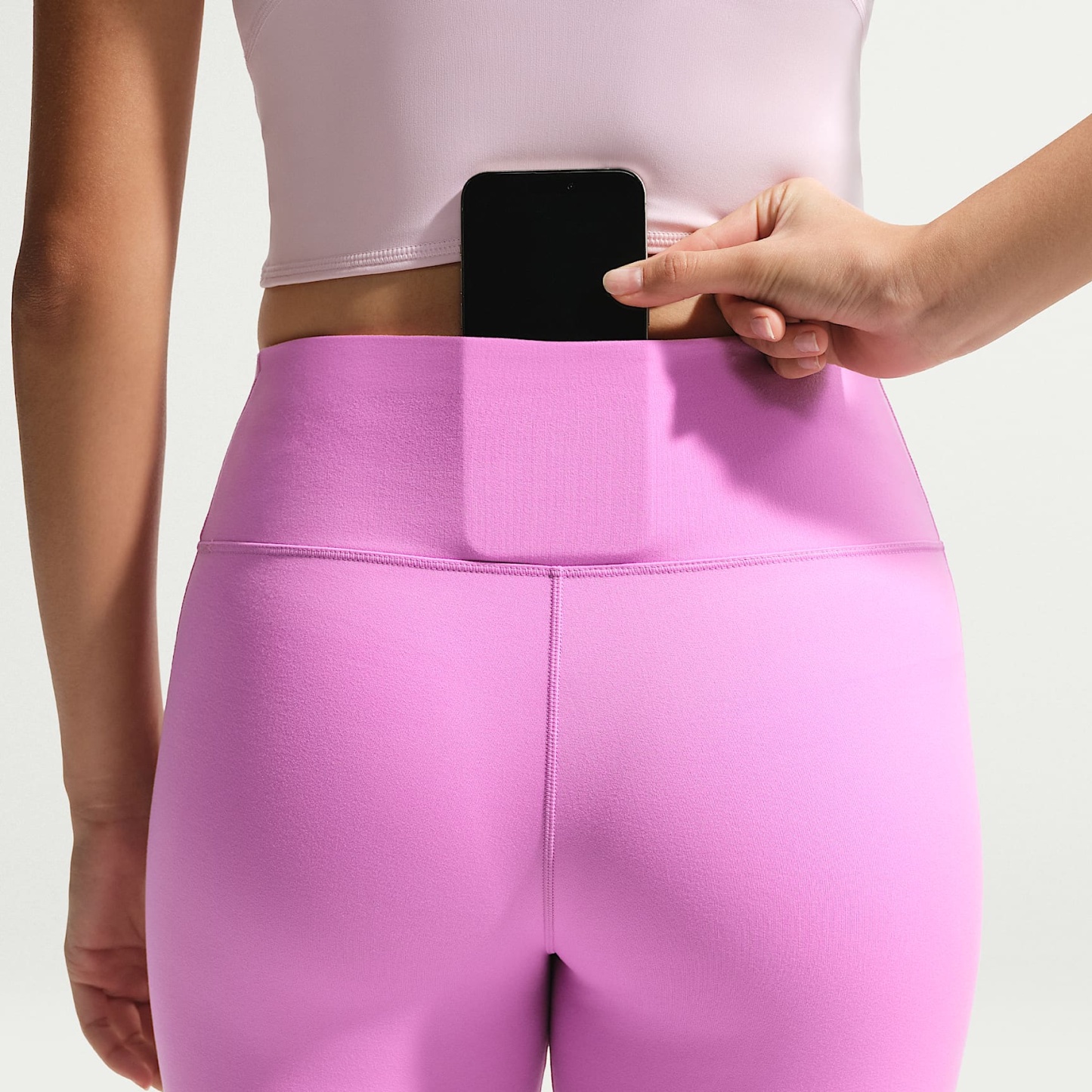 Nike One - Nike One Bike Shorts mit hohem Bund für Damen (ca. 12,5 cm)