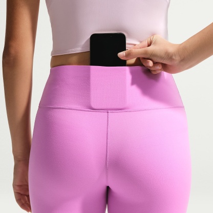 Nike One - Nike One Bike Shorts mit hohem Bund für Damen (ca. 12,5 cm)