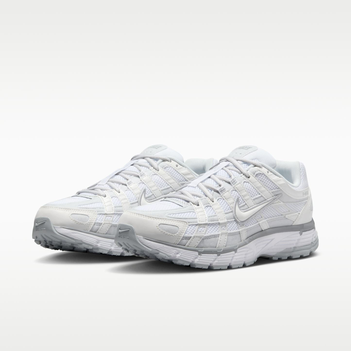 Nike P-6000 - Metallic Summit White/Pure Platinum/Wolf Grey/Λευκό - 5