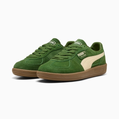 Palermo Sneakers Unisex - Earthy Green-Buttercream