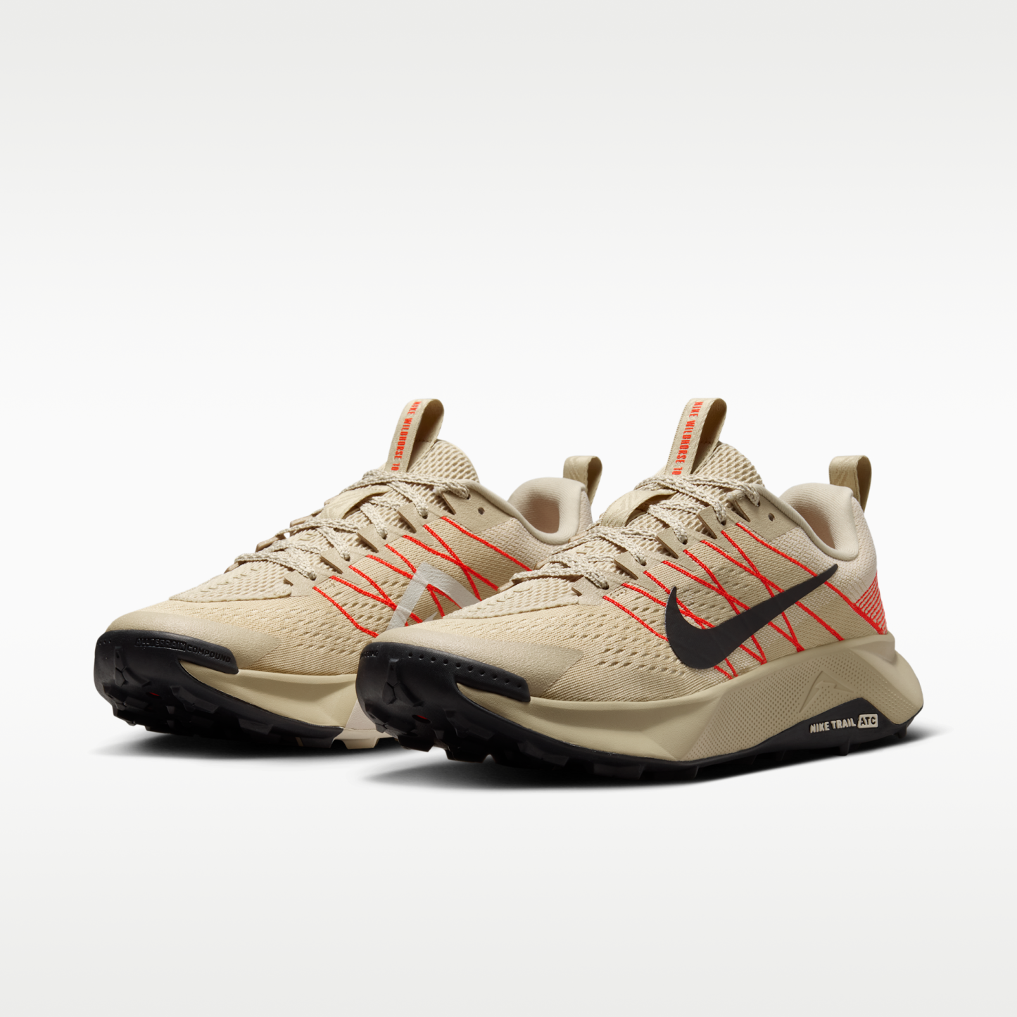 Nike Wildhorse 10 - Linen/Light Crimson/Pure Platinum/Tough Red - 5