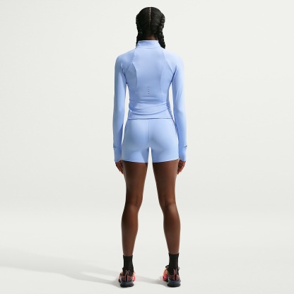 Nike Swift - Nike Swift Damen-Laufshorts mit hohem Taillenbund und Taschen (ca. 10 cm)