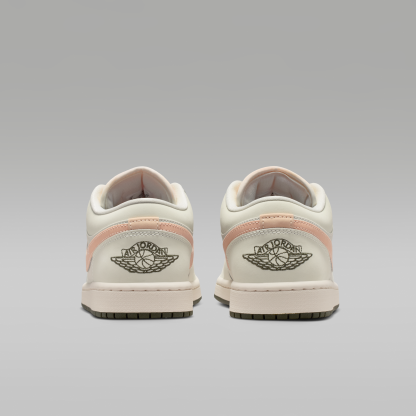 Air Jordan 1 Low - Sail/Crimson Tint/Cargo Khaki - 6
