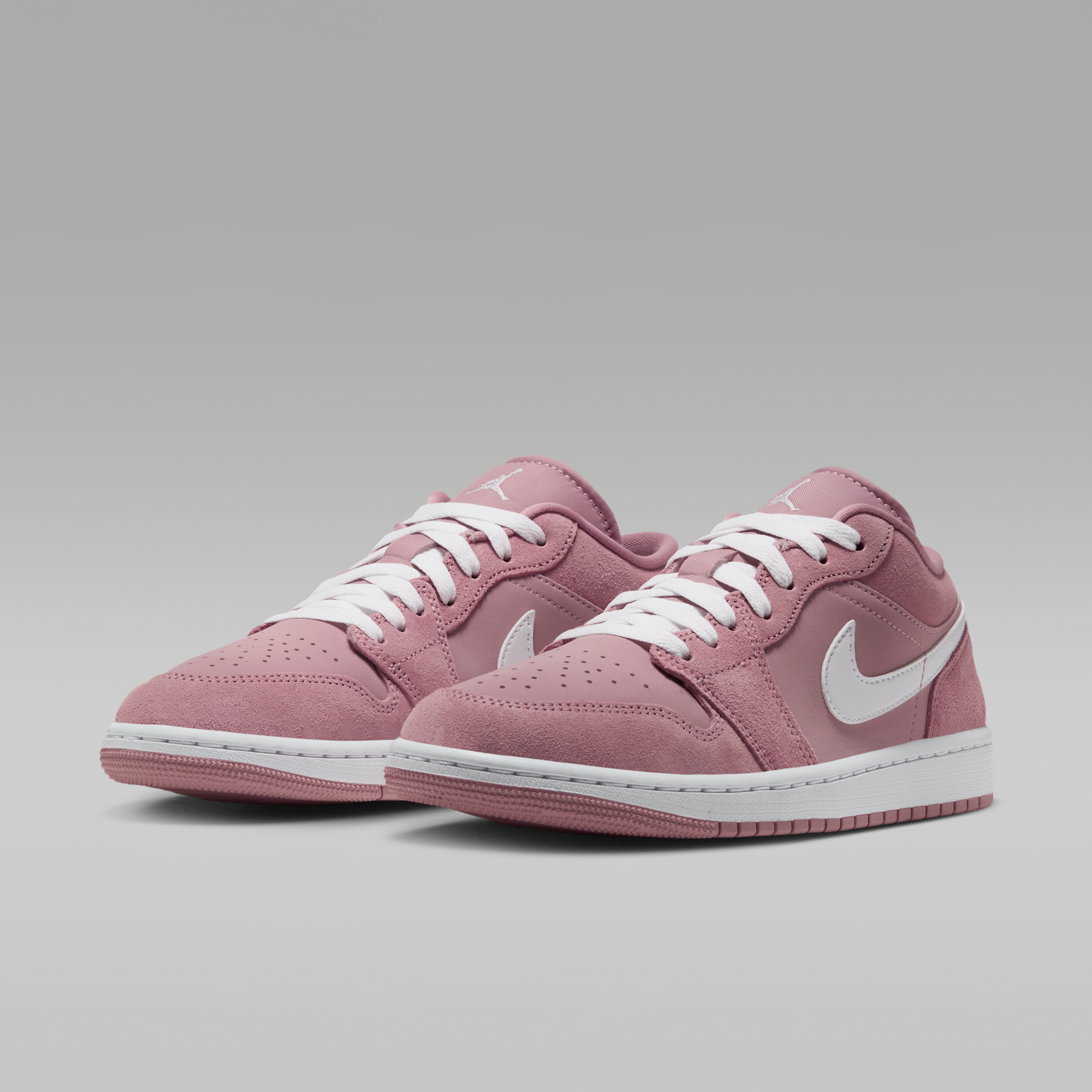 Air Jordan 1 Low - Rust Pink/Rust Pink/Λευκό - 5