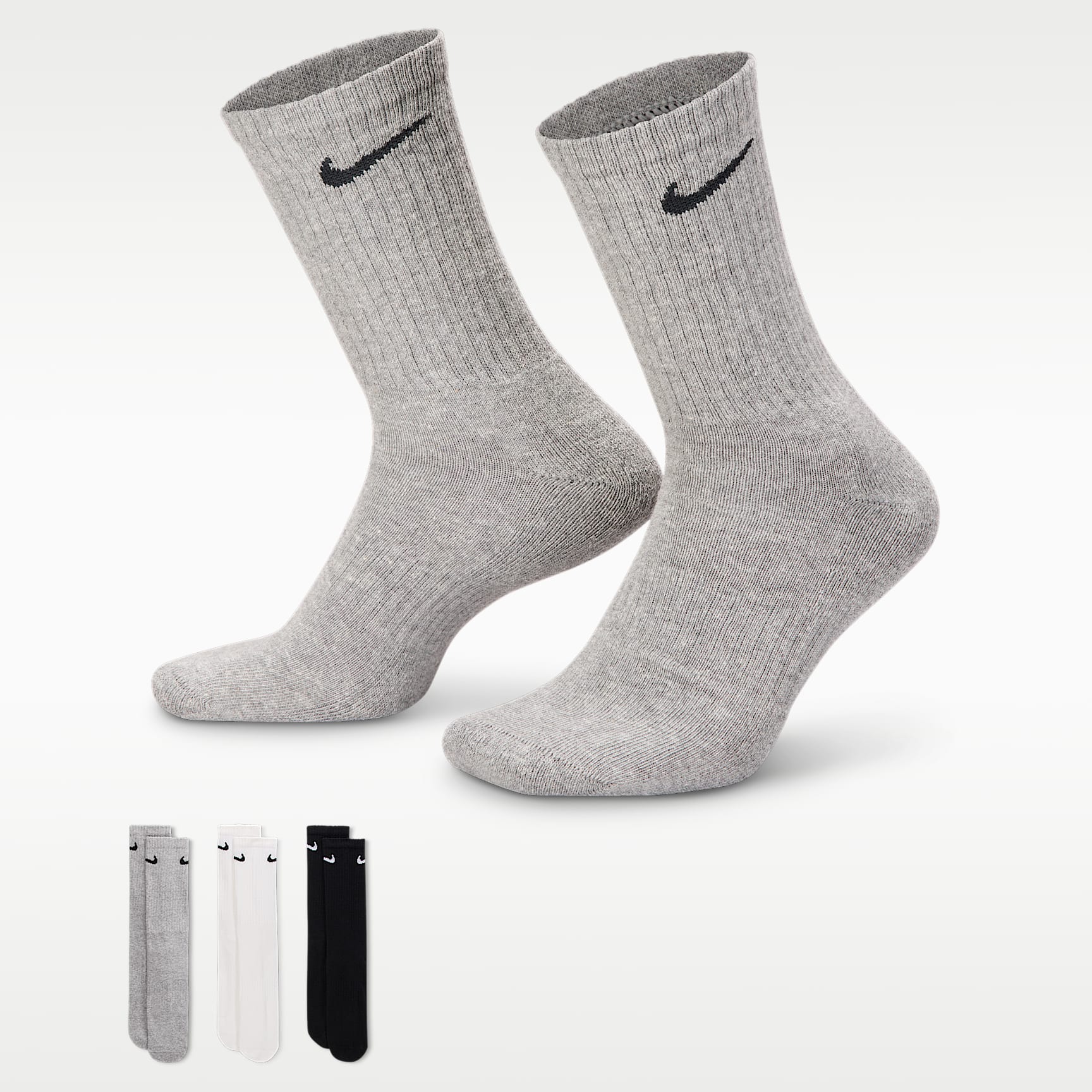 Nike Everyday Cushioned - Nike Everyday Cushioned Crew-Trainingssocken (6 Paar)