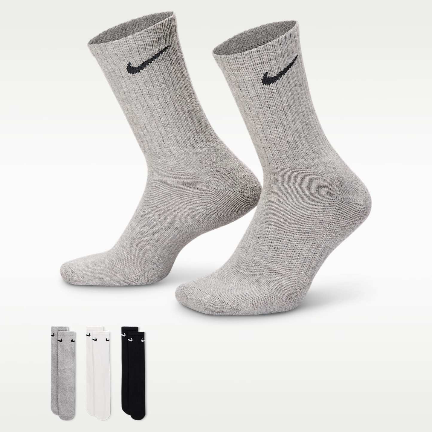 Nike Everyday Cushioned - Nike Everyday Cushioned Crew-Trainingssocken (6 Paar)