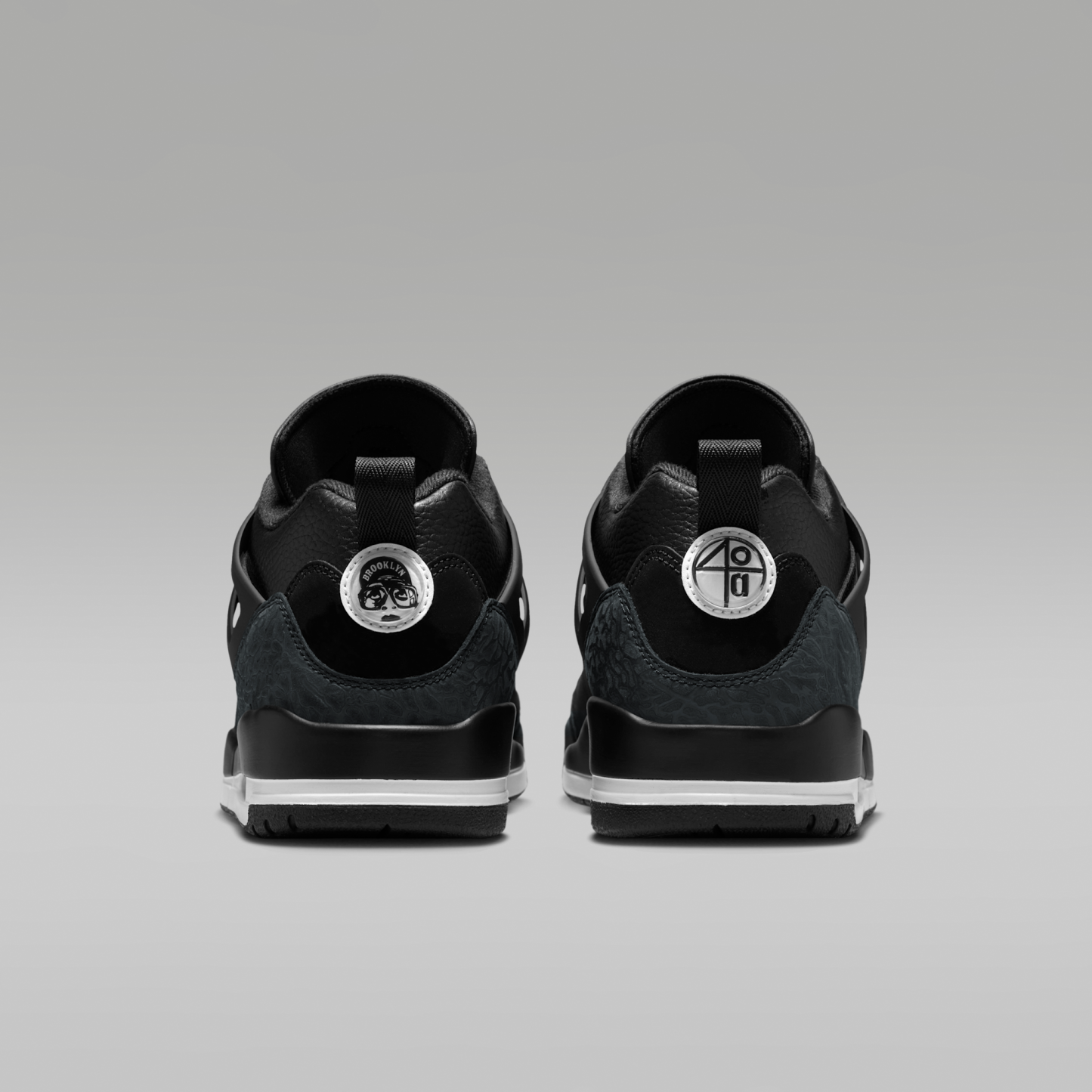 Jordan Spizike Low - Μαύρο/Λευκό/Anthracite/Λευκό - 6