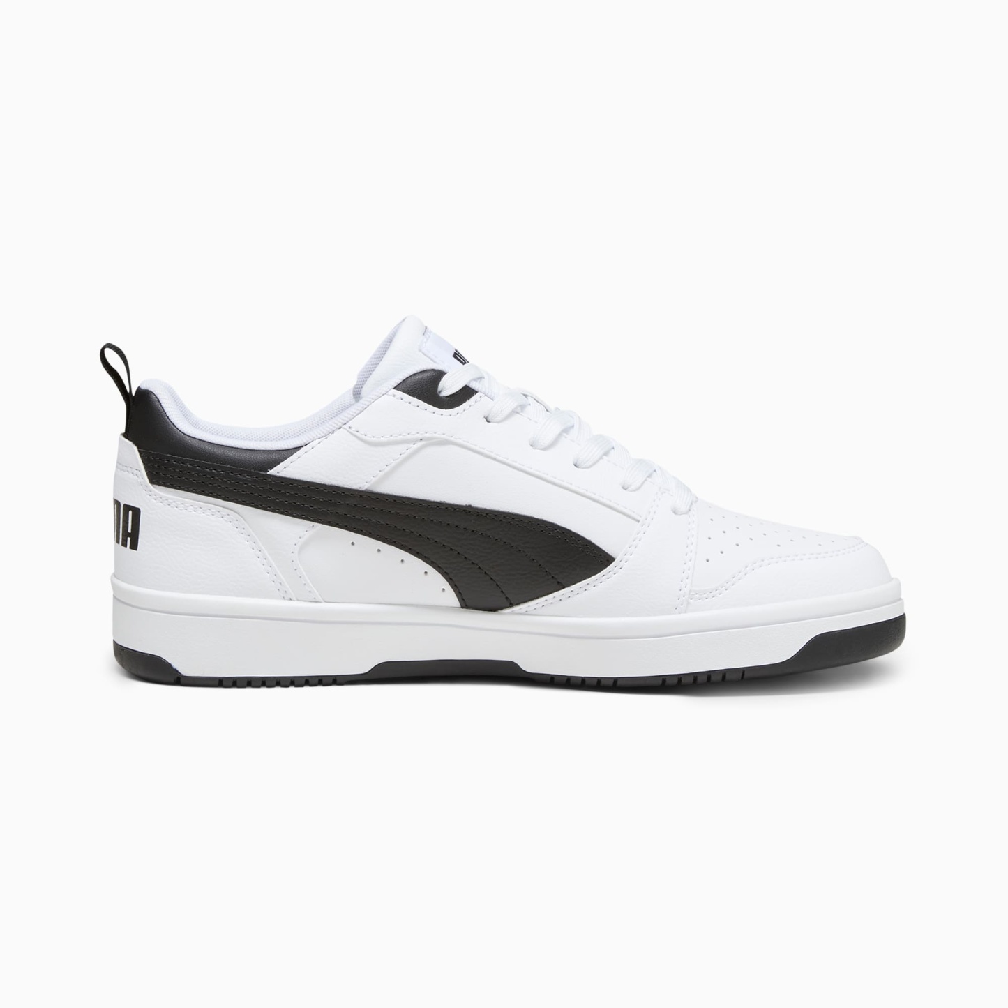 Rebound V6 Low Sneakers - PUMA White-PUMA Black-PUMA Black