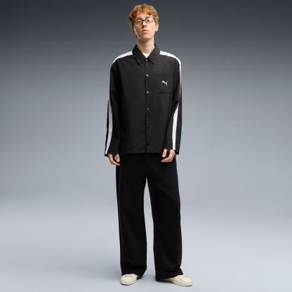 T7 Relaxed Overshirt Herren - PUMA Black