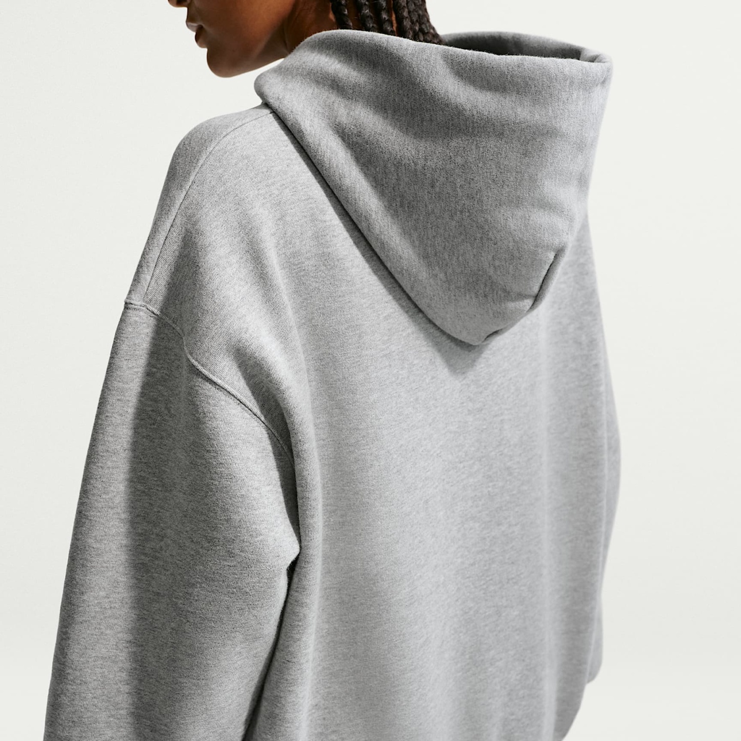 Nike Studio Fleece mittleres Gewicht - Nike Studio Fleece mittelschwere Oversize-Kapuzenjacke (Damen)