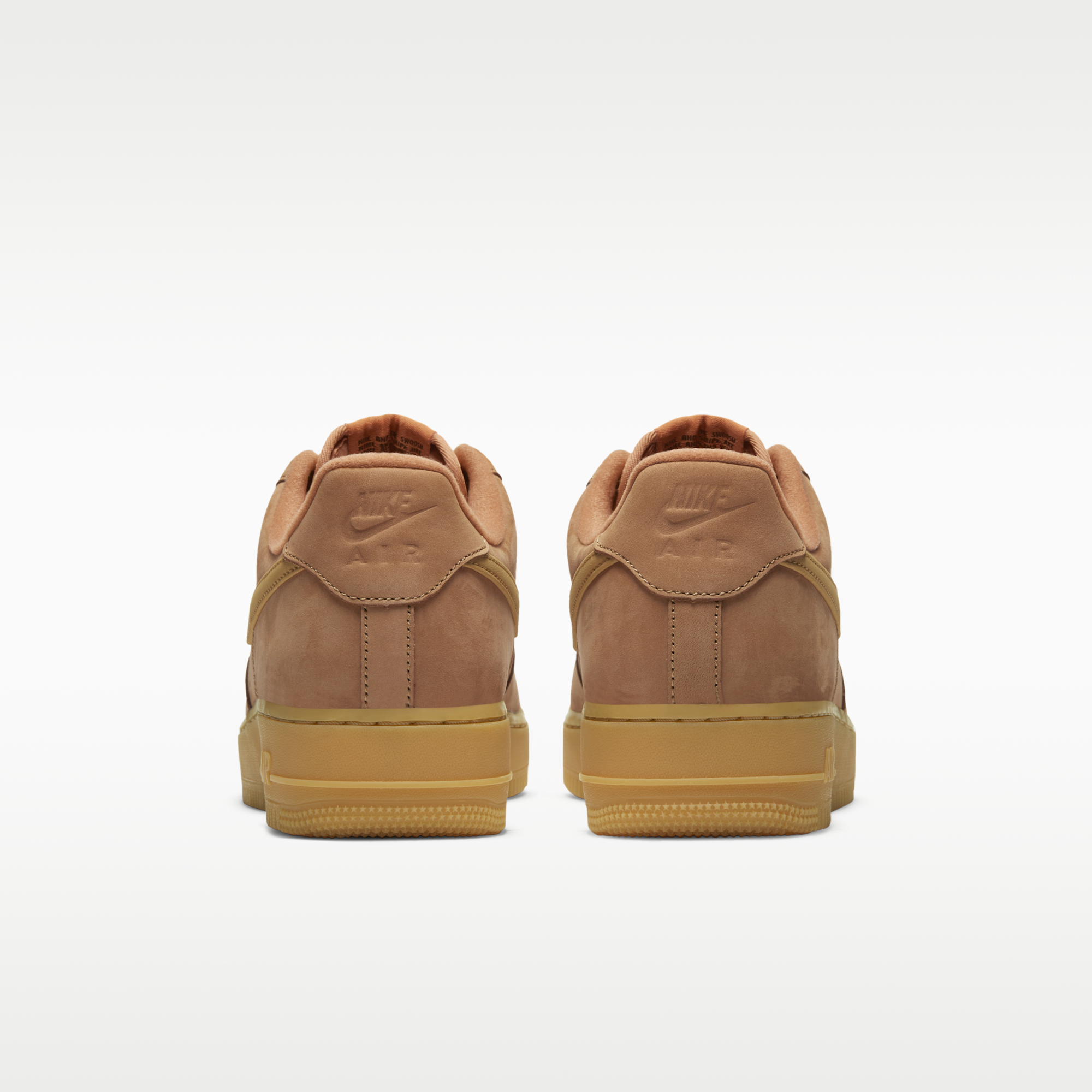 Nike Air Force 1 '07 WB - Flax/Gum Light Brown/Μαύρο/Wheat - 6