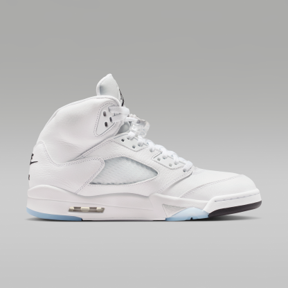Air Jordan 5 Retro OG "White Metallic" - Λευκό/Metallic Silver/Μαύρο - 3
