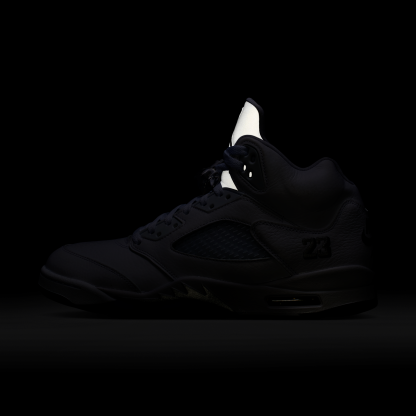 Air Jordan 5 Retro OG "White Metallic" - Λευκό/Metallic Silver/Μαύρο - 9