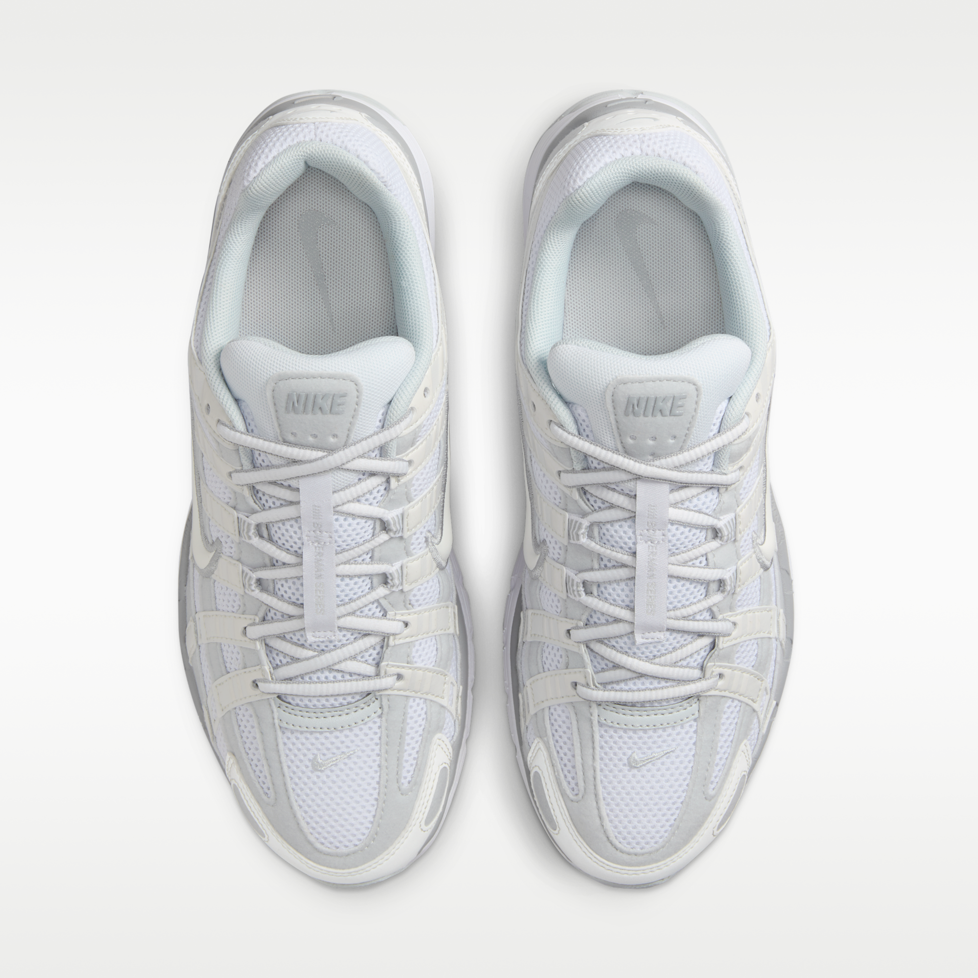 Nike P-6000 - Metallic Summit White/Pure Platinum/Wolf Grey/Λευκό - 4