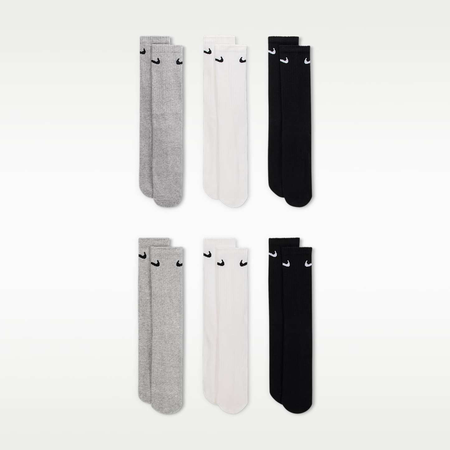 Nike Everyday Cushioned - Nike Everyday Cushioned Crew-Trainingssocken (6 Paar)