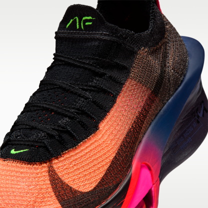 Nike Alphafly 3 Glam - Orange Pulse/Purple Dynasty/Electric Green/Μαύρο - 7
