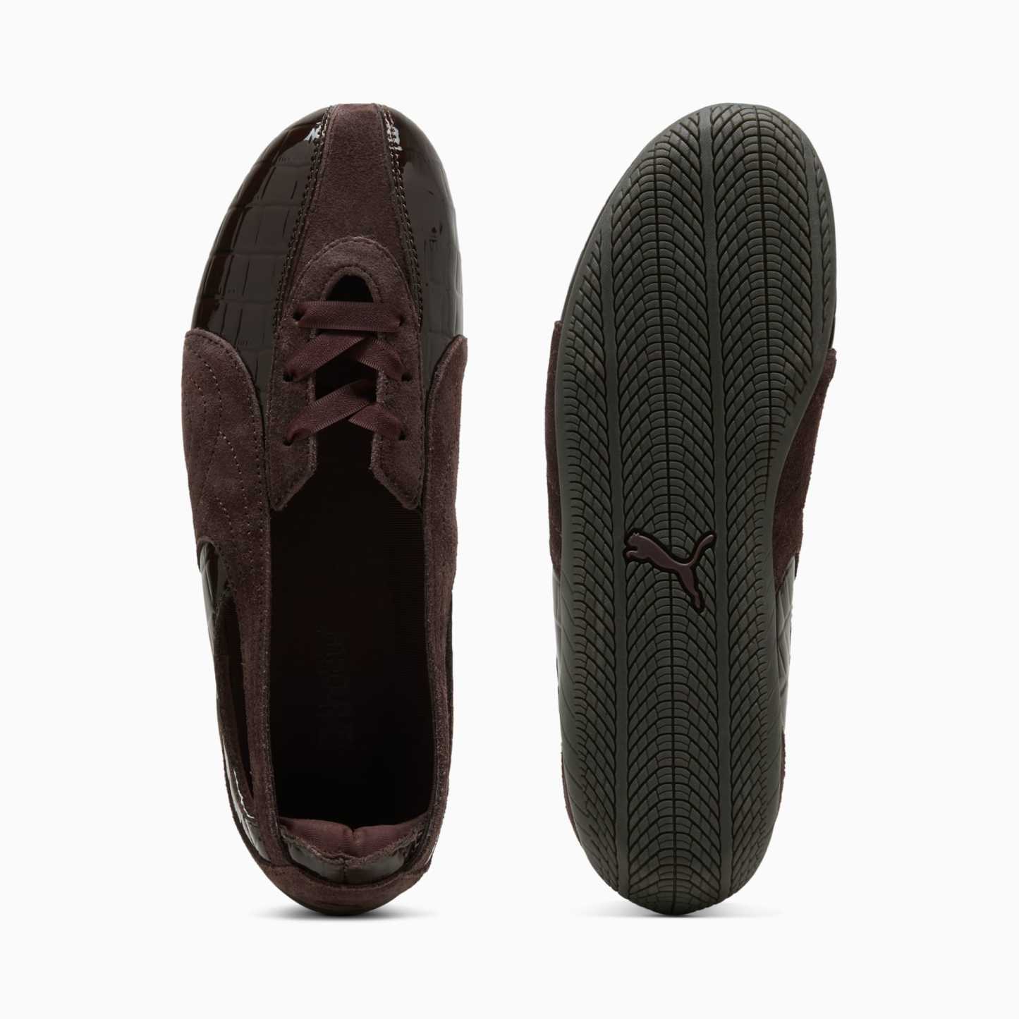 Speedcat Ballet Nova Croc-Texture Sneakers Damen - Chocolate Fondue-Gum