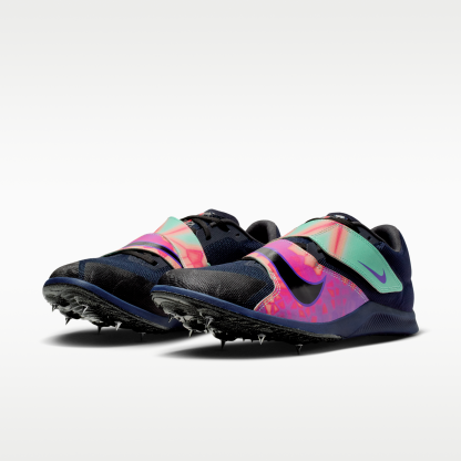 Nike Zoom Rival Jump Glam - Dark Obsidian/Emerald Rise/Flash Crimson/Μαύρο - 5