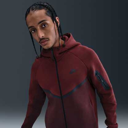 Nike Tech - Nike Tech Windrunner-Jacke aus Fleece mit durchgehendem Reißverschluss (Herren)