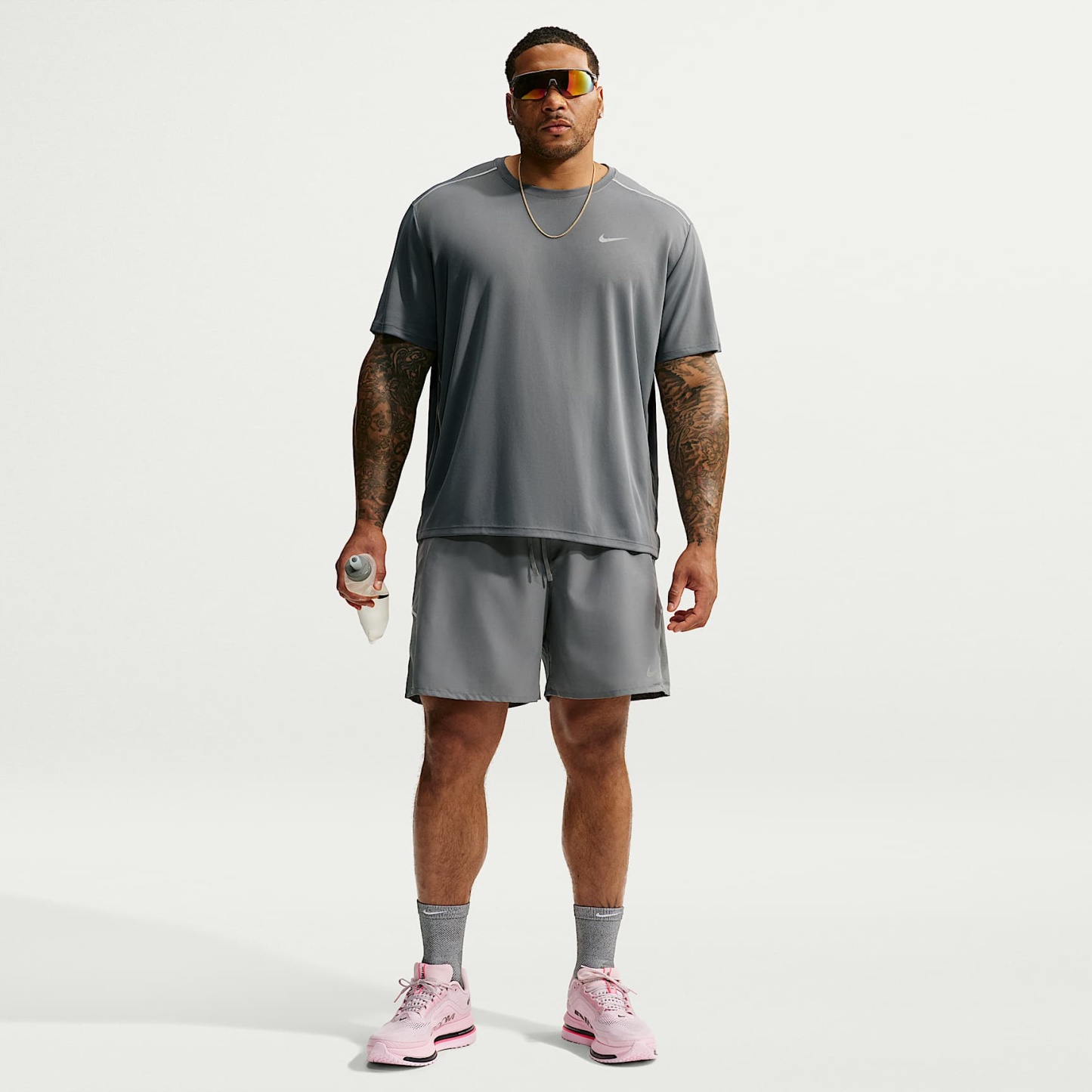 Nike Miler - Nike Miler Dri-FIT Kurzarm-Laufoberteil für Herren