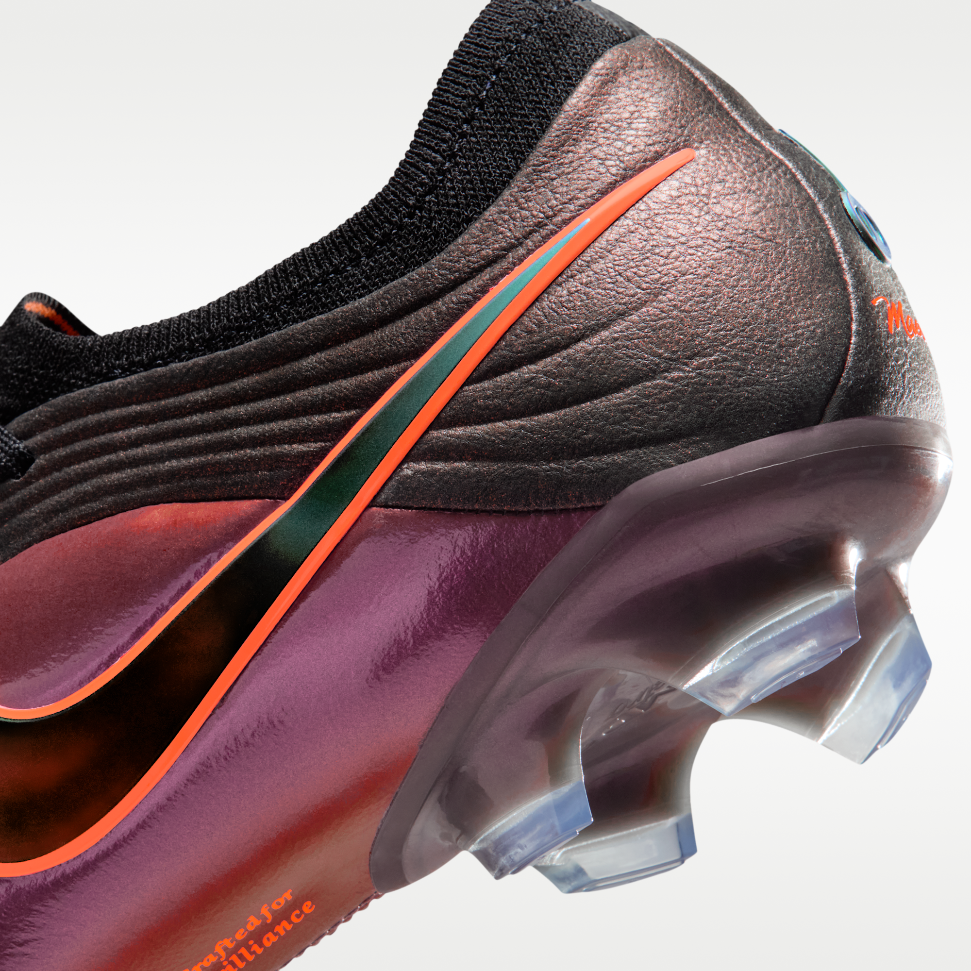 Nike Tiempo Maestro Elite LV8 - Μαύρο/Hyper Crimson/Laser Orange - 9