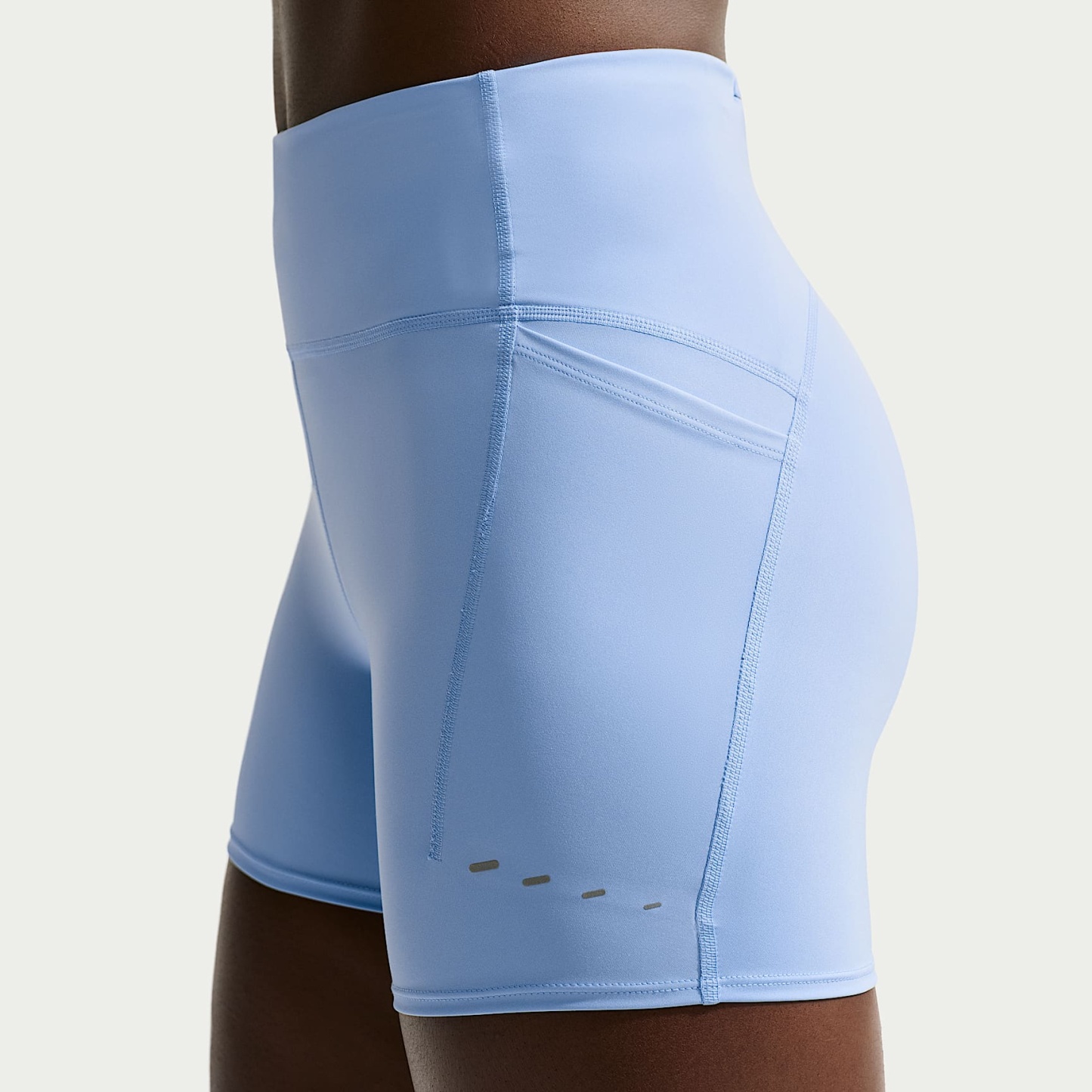 Nike Swift - Nike Swift Damen-Laufshorts mit hohem Taillenbund und Taschen (ca. 10 cm)