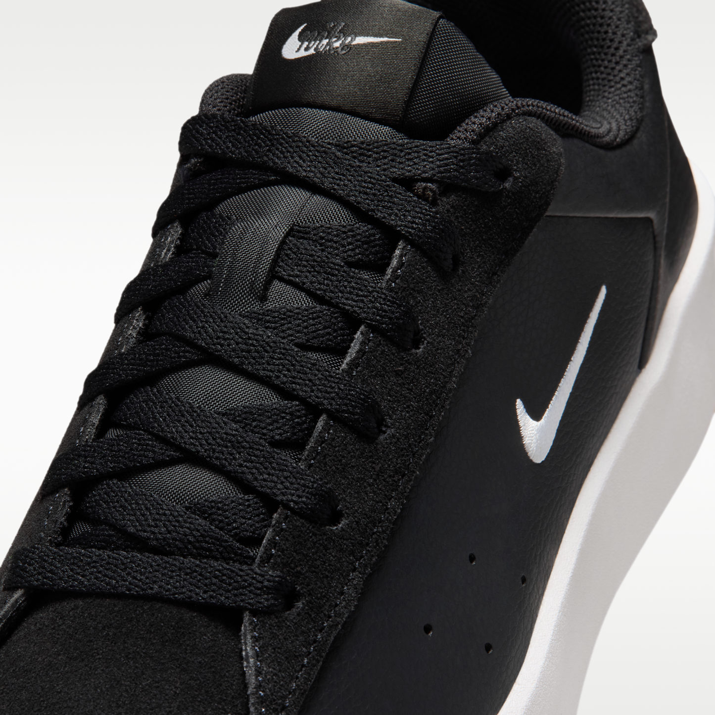 Nike Court Heritage - Μαύρο/Μαύρο/Λευκό - 7