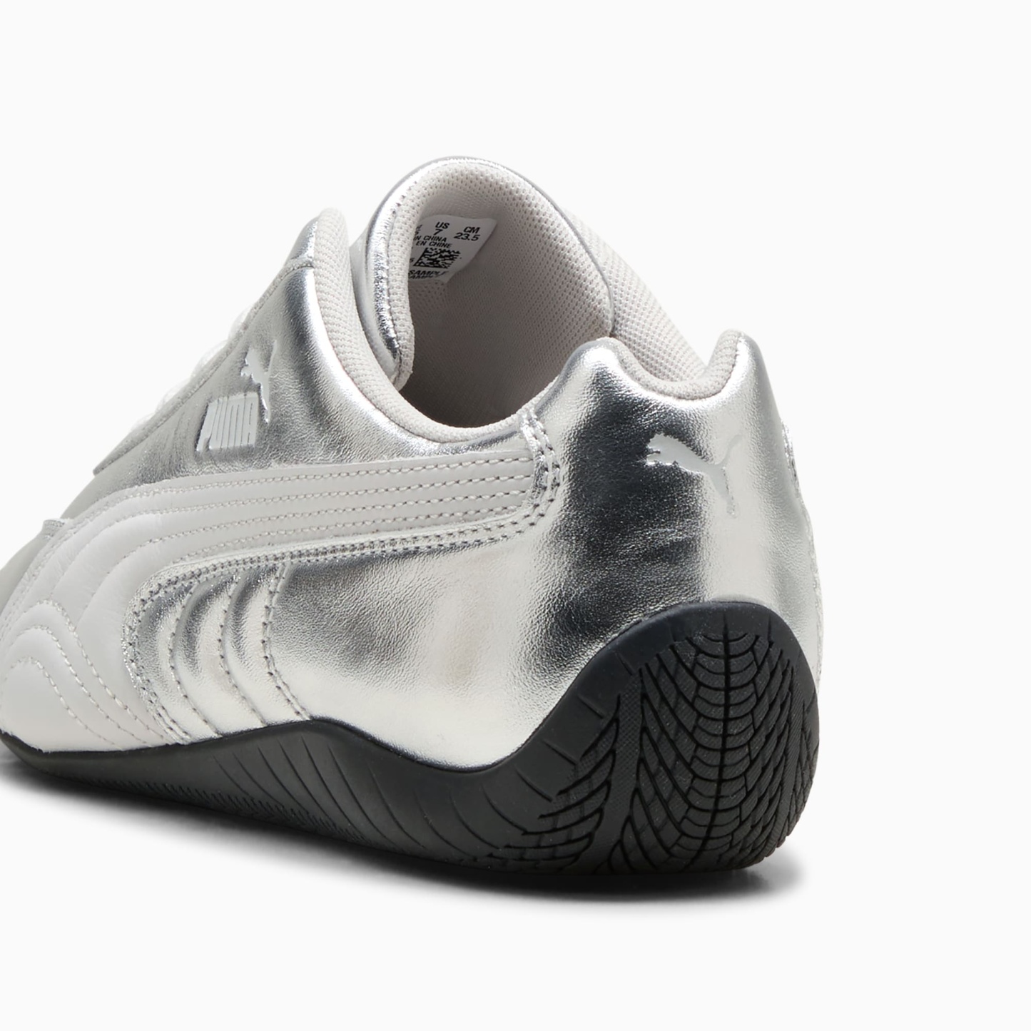 Speedcat Silver Sneakers Damen - Feather Gray-PUMA Black