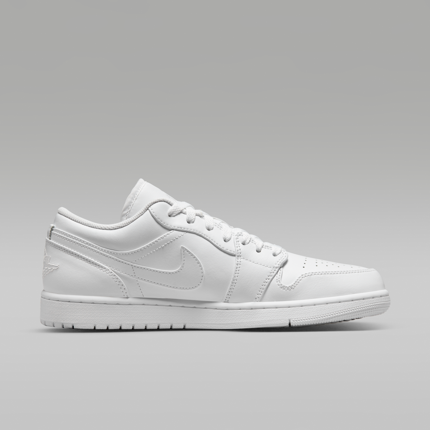 Air Jordan 1 Low - Λευκό/Λευκό/Λευκό - 3