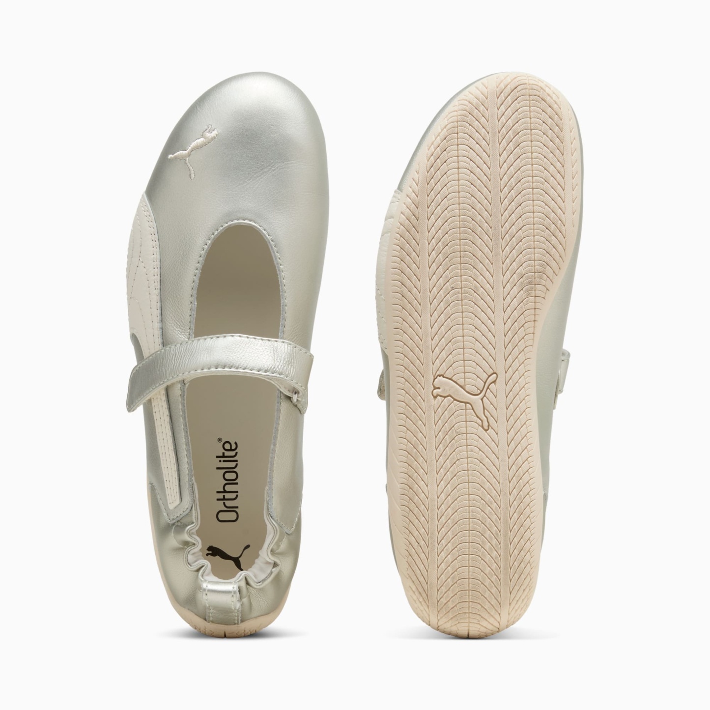 Speedcat Ballet Fleur Metallic Sneakers Damen - Metallic Gold-Warm White
