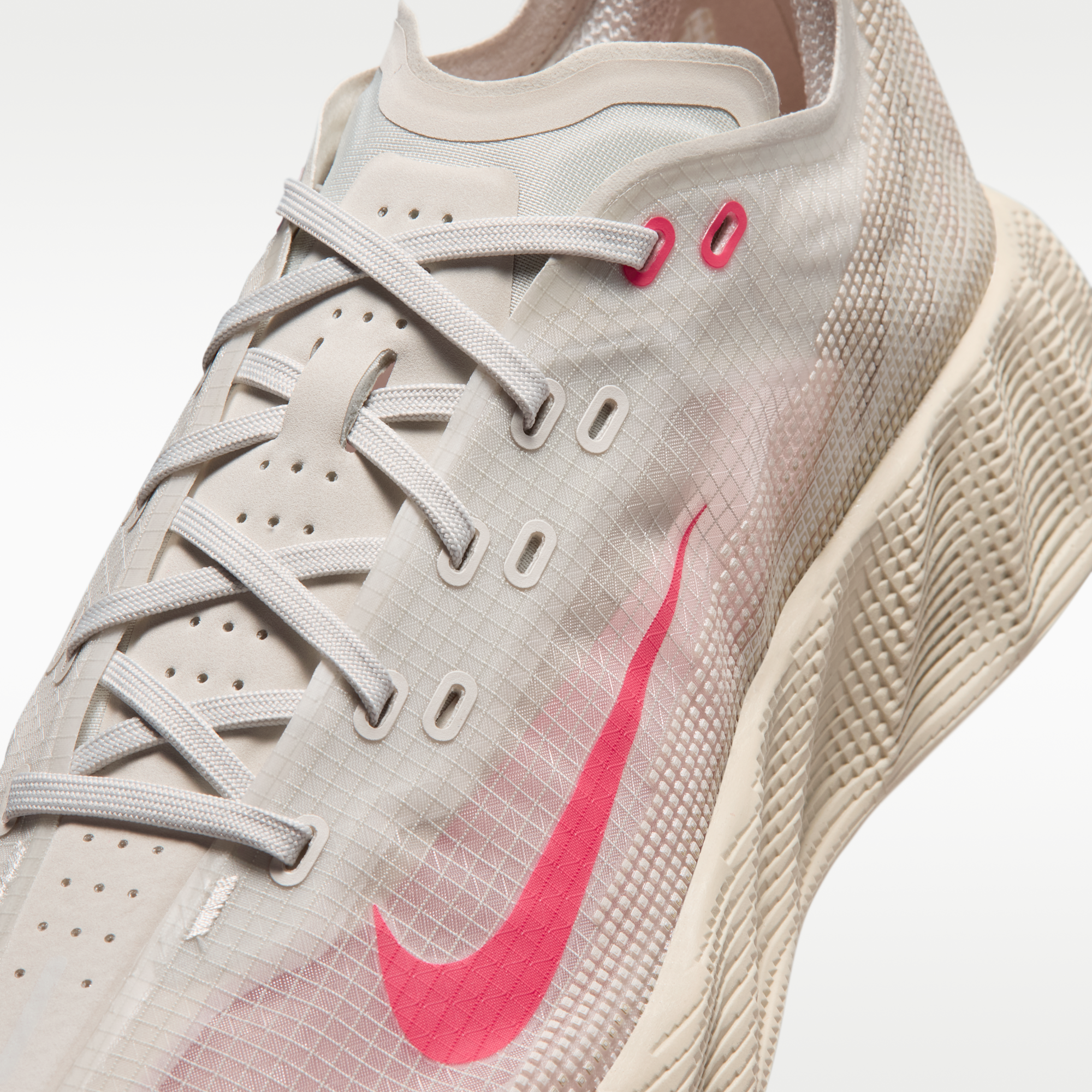 Nike Ava X - Light Bone/Μαύρο/Light Khaki/Siren Red - 7