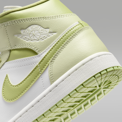 Air Jordan 1 Mid - Olive Aura/Lawn/Coconut Milk/Sail - 8